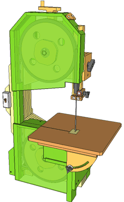 14" bandsaw / sawmill plans
