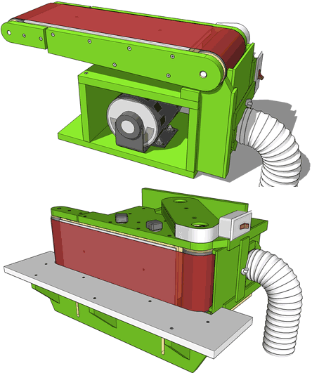 6x48" belt sander plans