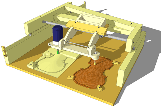Router copy carver plans