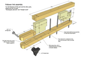 3D router pantograph plans