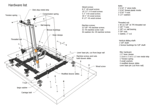 Slot mortiser plans