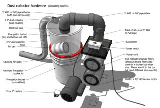 Small dust collector plans