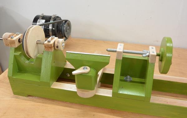 Wooden lathe plans