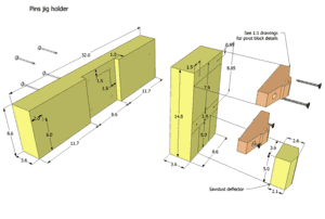 Table saw dovetail jigs plans
