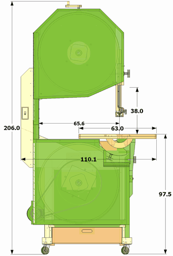 26" bandsaw plans