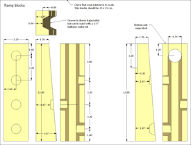 Marble run blocks plans