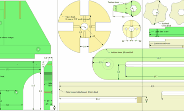 Wooden lathe plans