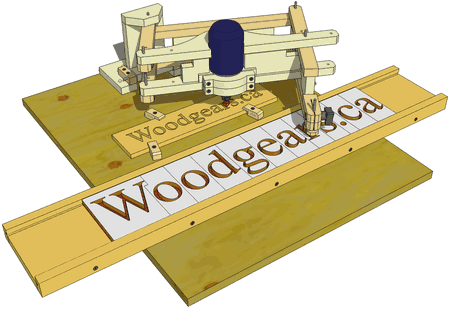 3D router pantograph plans