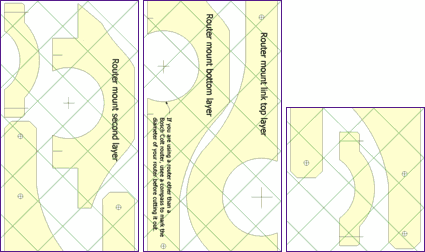 3D router pantograph plans