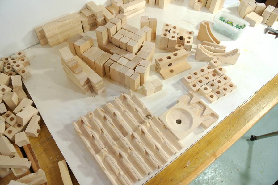 Marble run blocks plans