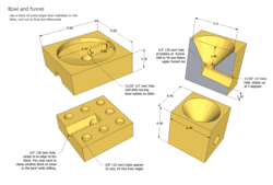 Modular marble machine plans