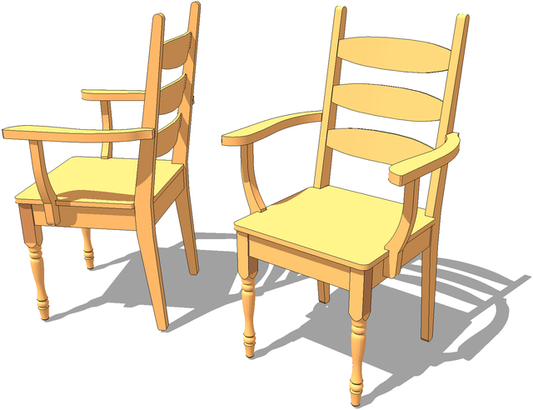 Wooden chair plans