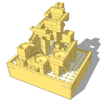 Modular marble machine plans