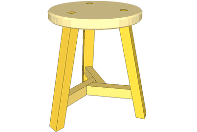 Three legged stool plans