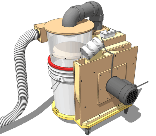 Small dust collector plans