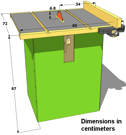 Table saw plans