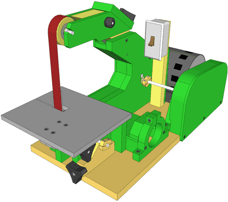 1x42" and 1.5x48" belt sander plans (2 plans 1 package)